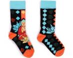 Hop Hare - Bamboe sokken - Vrolijke sokken - Grappige sokken, Sokken en Kniesokken, Blauw, Nieuw, Ophalen of Verzenden