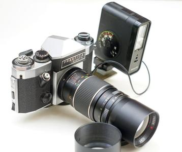 Vintage setje Praktica Super TL set (19,99 incl. verzending) beschikbaar voor biedingen
