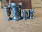 Antieke tin set, Antiek en Kunst, Ophalen