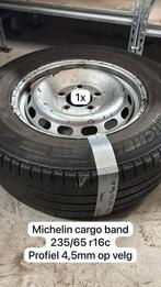 Michelin Cargo Band 235/65 R16C met Velg, Ophalen, Gebruikt