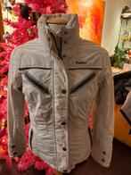Pikeurwinter jas.. maat L kleur wit, Dieren en Toebehoren, Paardrijkleding, Dressuur, Ophalen of Verzenden, Zo goed als nieuw