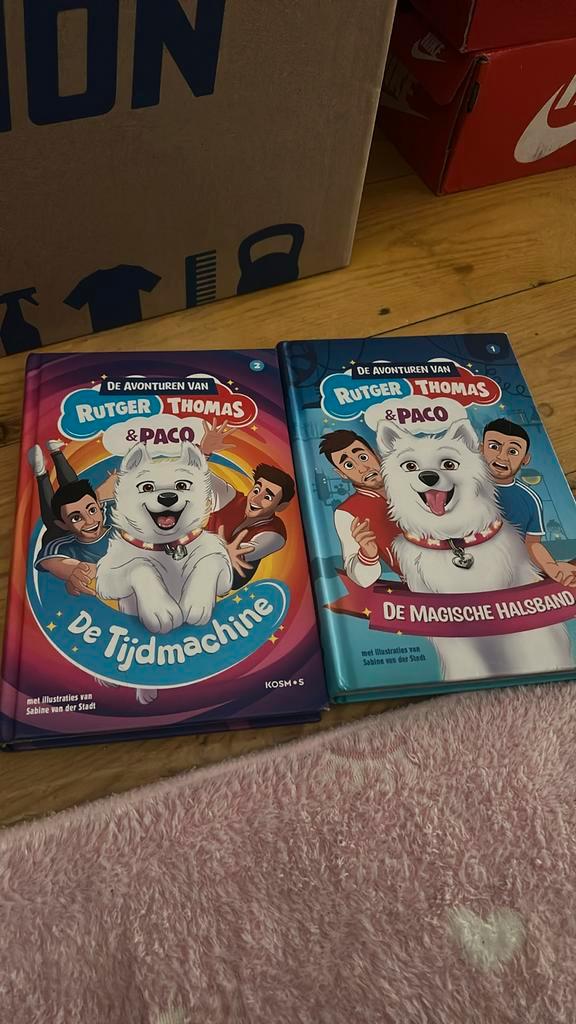 Rutger thomas en paco 2 boeken, Boeken, Kinderboeken | Jeugd | onder 10 jaar, Zo goed als nieuw, Fictie algemeen, Ophalen