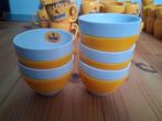 5 chocomel kommetjes bekers mokken, Huis en Inrichting, Keuken | Servies, Ophalen of Verzenden, Zo goed als nieuw, Overige stijlen