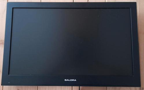 Salora 26" LCD TV met DVD-speler - Zonder Afstandsbediening, Antiek en Kunst, Antiek | Tv's en Audio, Ophalen