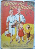 Naar de speeltuin Nostalgisch prentenboek, Ophalen of Verzenden, Gelezen