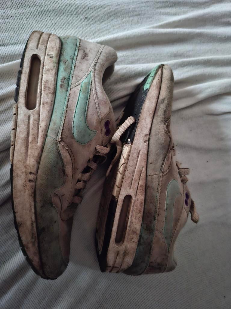 Afgetrapte nike air max 1, Ophalen, Overige kleuren, Nike, Sneakers of Gympen