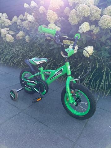 AMIGO BMX Turbo kinderfiets 12 inch – groen met zijwieltjes beschikbaar voor biedingen