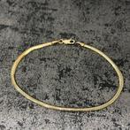 14k gouden armband glad model, Sieraden, Tassen en Uiterlijk, Armbanden, Ophalen of Verzenden