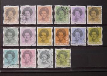 Nederland NVPH 1237 – 1252 Gestempeld beschikbaar voor biedingen