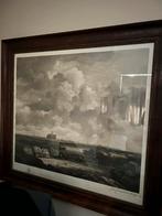 Prachtige ets ‘gezicht op Haarlem’ J.M. Graadt van Roggen, Antiek en Kunst, Kunst | Schilderijen | Klassiek, Ophalen of Verzenden