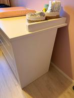 Commode modern wit, extra groot verschoonblad., Ophalen, 50 tot 70 cm, Opstaande rand, 100 cm of meer