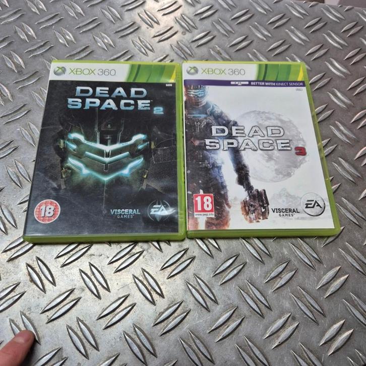 Dead Space en Dead Space 3 voor de Xbox 360, Spelcomputers en Games, Games | Xbox 360, Zo goed als nieuw, Avontuur en Actie, 1 speler