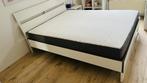 Ikea bed 160x200 inclusief matras, Huis en Inrichting, Slaapkamer | Bedden, Ophalen, Wit, Tweepersoons, Zo goed als nieuw