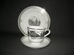 6 bordjes + 6 kop & schotels van de stad Breda, Antiek en Kunst, Ophalen of Verzenden