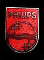 Philips speld- rood emaille 2, Nieuw, Merk, Speldje of Pin, Verzenden