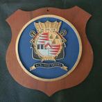 Wapenschildje Hr. Ms. Isaac Sweers, Verzamelen, Militaria | Algemeen, Verzenden, Marine, Nederland, Embleem of Badge