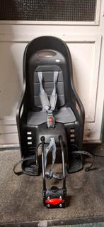 Polisport fietsstieltje Nieuw, Achterzitje, Voetsteuntjes, Zo goed als nieuw, Polisport achterzitje