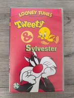 Looney Tunes presenteert ‘’’Tweety & Sylvester’’ VHS, Alle leeftijden, Ophalen of Verzenden, Gebruikt