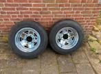 2 Stuks Velgen 15” chroom, Auto diversen, Aanhangwagen-onderdelen, Ophalen, Gebruikt
