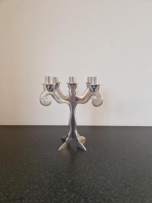 Vintage kandelaar Habitat - barokke / modernist stijl, Antiek en Kunst, Antiek | Kandelaars, Ophalen of Verzenden