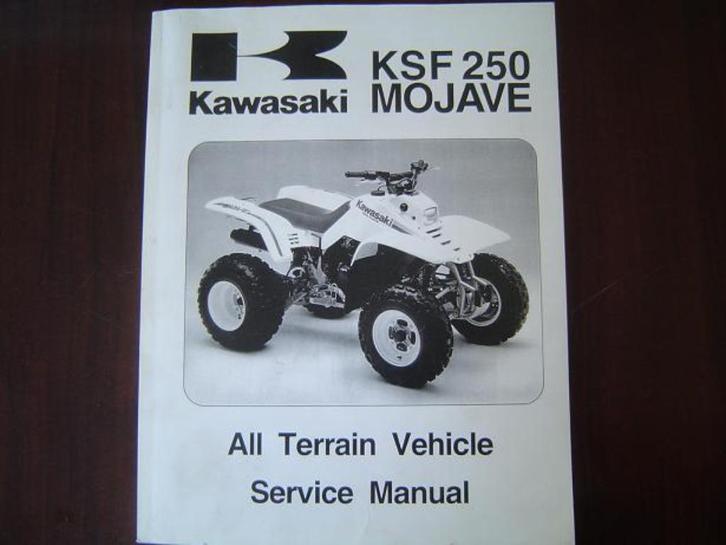 Kawasaki KSF 250 Mojave ATV 1987 - 1997 quad service manual, Motoren, Handleidingen en Instructieboekjes, Kawasaki, Ophalen of Verzenden