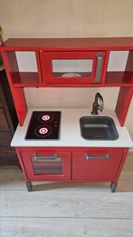 Ikea Duktig keukentje limeted edition Rood, Ophalen, Zo goed als nieuw, Hout, Speelkeuken