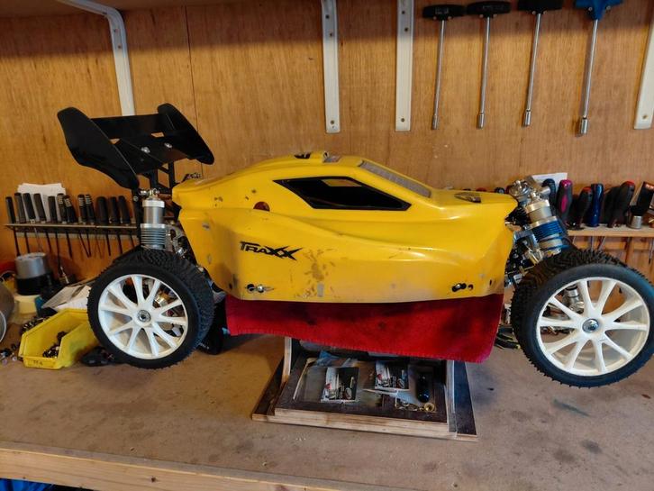 Elcon Traxx Roller., Hobby en Vrije tijd, Modelauto's | 1:5 tot 1:12, Gebruikt, Auto, Ophalen