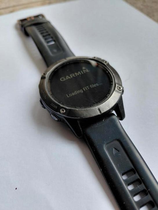 Garmin Fenix 6 Sapphire, Sieraden, Tassen en Uiterlijk, Sporthorloges, Gebruikt, Android, Grijs, Afstand, Calorieverbanding, Conditie