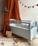 Vintage verstevigd ledikantje jaren 60, lichtblauw zgan!, Kinderen en Baby's, Babywiegjes en Ledikanten, Ophalen, -, -, -