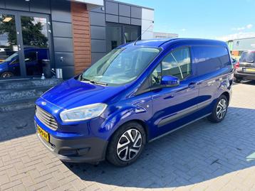 Ford Transit Courier 1.5 TDCI Airco 2017 Blauw metallic Schu beschikbaar voor biedingen