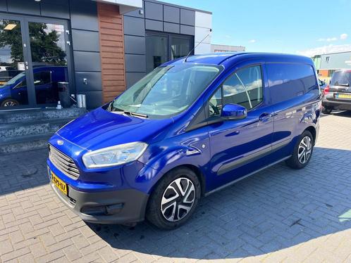 Ford Transit Courier 1.5 TDCI Airco 2017 Blauw metallic Schu, Auto's, Bestelauto's, Particulier, Te koop, ABS, Airconditioning