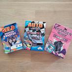 Kwartetten - Geld, Auto, Paarden - Leuke spellen!, Vijf spelers of meer, Ophalen of Verzenden, Zo goed als nieuw, Monthly Cards