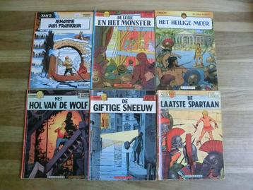 6 stripboeken uit de hand van Jacques Martin beschikbaar voor biedingen