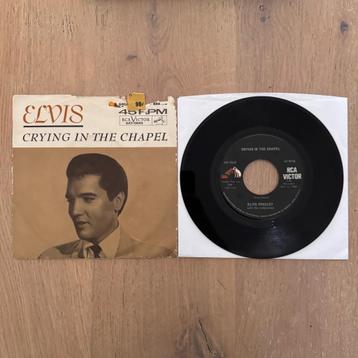 Elvis Single - Crying In The Chapel - USA 1965 beschikbaar voor biedingen