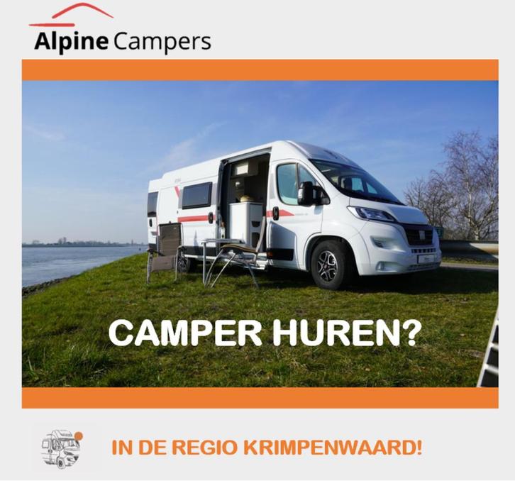 Alpine Campers - camperverhuur in de regio krimpenwaard, Caravans en Kamperen, Verhuur