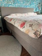 Elektrisch Verstelbare Boxspring 180x200, Huis en Inrichting, Slaapkamer | Boxsprings, Ophalen, Bruin, Tweepersoons, Zo goed als nieuw