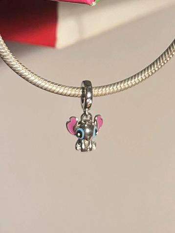 925 zilveren Stitch Bangle bedel voor Pandora armband beschikbaar voor biedingen