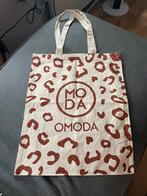 Nieuw! Omoda canvas tas met panterprint, Nieuw, Shopper, Ophalen of Verzenden, Overige kleuren