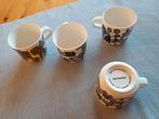 4 Marimekko Oiva/Siirtolapuurtarha mokken, Ophalen, Zo goed als nieuw, Overige stijlen, Kop(pen) en/of Schotel(s)