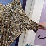 Liu Jo tuniek luipaard print + vlinders mt S/M nr 43588, Bruin, Ophalen of Verzenden, Zo goed als nieuw, Maat 36 (S)
