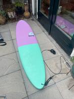 TORQ Surfboard 7.6 Funboard FiftyFifty, Watersport en Boten, Golfsurfen, Ophalen, Zo goed als nieuw, Funboard, Met koord