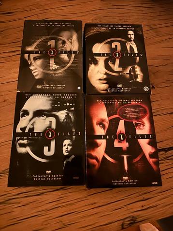 X-Files Seizoenen 1-4 DVD Boxset beschikbaar voor biedingen