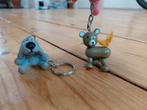 Sleutelhangers hondjes honden hond 2 stuks, Ophalen of Verzenden, Gebruikt, Dier of Natuur