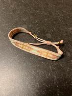 Biba armband met kraaltjes, Overige materialen, Ophalen of Verzenden, Zo goed als nieuw, Roze
