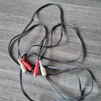 Audio kabel rood wit 1 meter, Ophalen of Verzenden, Zo goed als nieuw, Minder dan 2 meter, Luidsprekerkabel