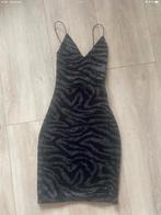Mini Glitter jurk voor feestje, Kleding | Dames, Jurken, H&M, Verzenden, Zwart, Zo goed als nieuw