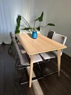 Dining Table - Eettafel with 4 chairs, Huis en Inrichting, Tafels | Eettafels, Ophalen, Gebruikt, 50 tot 100 cm, 150 tot 200 cm