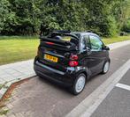 Smart ForTwo 451 Cabrio 2007 Zwart, Auto's, Smart, Automaat, Achterwielaandrijving, 755 kg, 17 €/maand