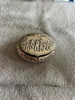 Antiek zilveren pillendoosje Rembrandt, Antiek en Kunst, Antiek | Goud en Zilver, Ophalen of Verzenden