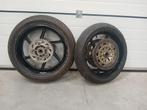 SET WIELEN VELGEN HONDA CBR 900RR SC28 1992-1995, Ophalen, Gebruikt